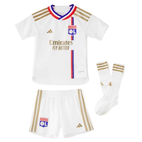 Olympique Lyonnais Fotballdrakt Hjemme Fotballdrakt Barn 2023/24 